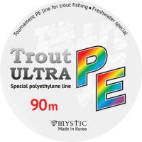 Шнур PE MYSTIC Trout ULTRA 90m 0,3 0,09мм 3,8кг 8lb