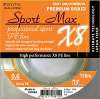 Шнур PE Sport Max X8 (0,17 мм)