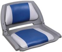 Кресло Folding - серый/синий