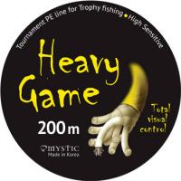 Шнур PE MYSTIC Heavy Game 200m (0,18/9,5)