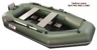 Лодка надувная SEA-PRO 260С, цвет зеленый